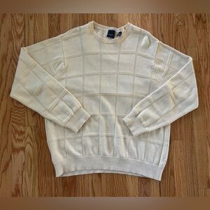 Arrow Men's Beige Crewneck Sweater